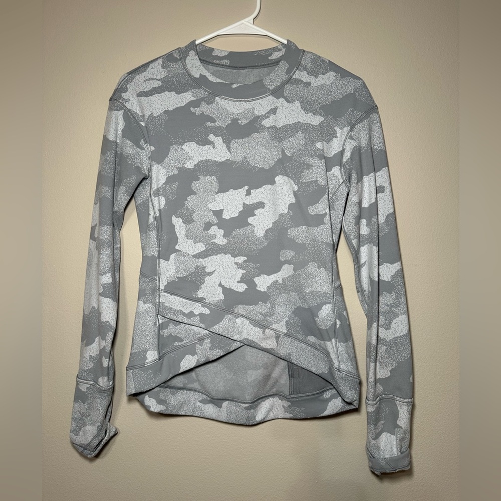 Lululemon Camo Long Sleeve